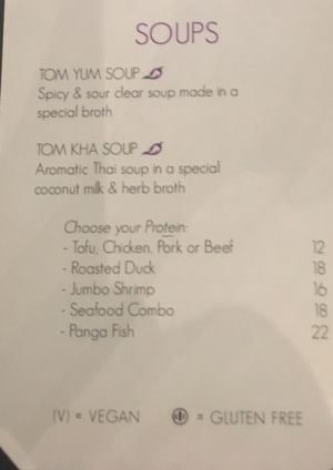 soups at Avantika in Simpson Bay