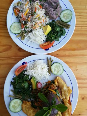 So good!!! Really recommend berenjena! (down) at La Berenjena in Vinales