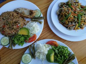We were hungry.. at La Berenjena in Vinales
