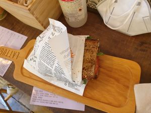 Sandwich at Lattuga in Rome