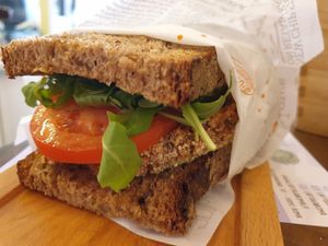 Sandwich at Lattuga in Rome