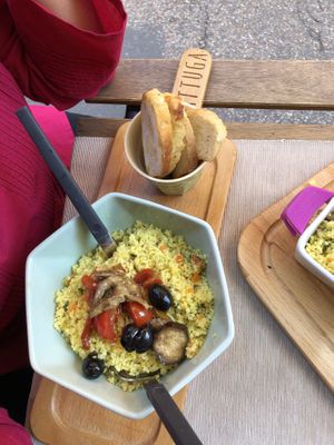 Salad at Lattuga in Rome