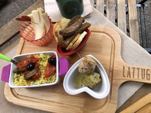 Platter at Lattuga in Rome