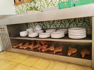 Plates at Clorofil-la in Mahon