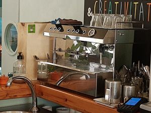 Sticker at Clorofil-la in Mahon