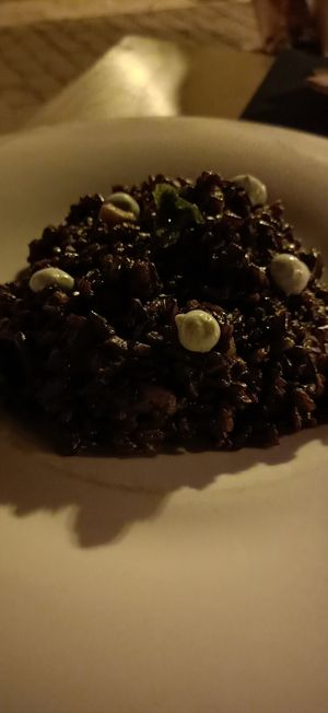 Arroz con algas at Clorofil-la in Mahon