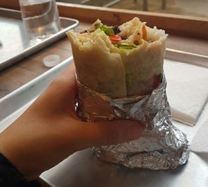 vegan burrito  at Burrito Madre - Terazije in Belgrade