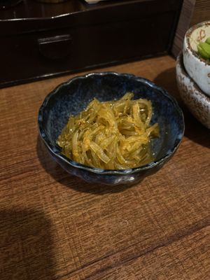 Kelp  at Qiu Dou Ru La Mien - Hagi Soymilk Ramen in Kaohsiung
