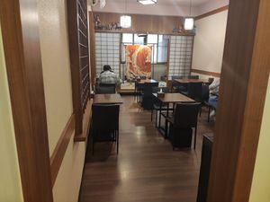 2nd floor seating at Qiu Dou Ru La Mien - Hagi Soymilk Ramen in Kaohsiung