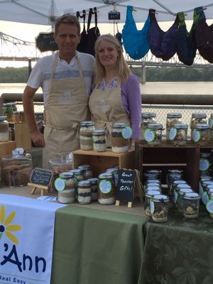 Ann and Vincent at Jar d'Ann in Peoria