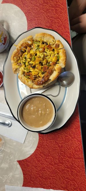 Home on the range Biscuit Pie (filled with tofu scramble) at The Tasty in Philadelphia