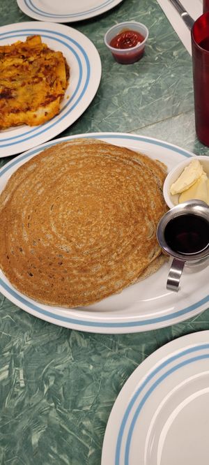 Blueberry pancakes 🥞 #Veganuary at The Tasty in Philadelphia