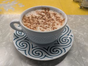 Cardamom Rose Chai #Veganuary at The Tasty in Philadelphia