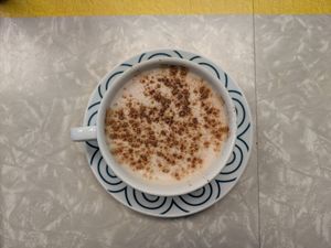 Cardamom Rose Chai #Veganuary at The Tasty in Philadelphia