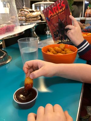 kids love the tater tots at The Tasty in Philadelphia