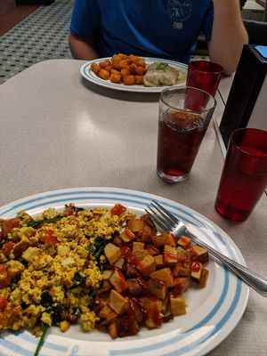 Greek tofu scramble at The Tasty in Philadelphia