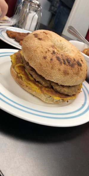 Tofu Egg, Cheeze & Soysage! at The Tasty in Philadelphia