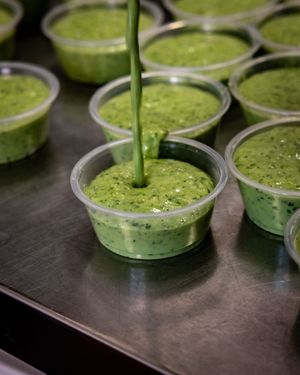 Some come for the vegan empanadas, some come for our vegan Peruvian Green Sauce. Either way, you'll be happy you came! 💚 at Jessy's Pastries in Oceanside