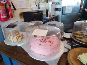 cakes at Cafe Kino in Bristol