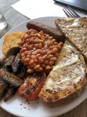 “Small" breakfast  at Cafe Kino in Bristol