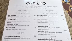   at Cafe Kino in Bristol