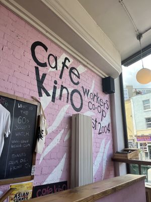   at Cafe Kino in Bristol