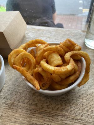 Curly Fries  at Cafe Kino in Bristol