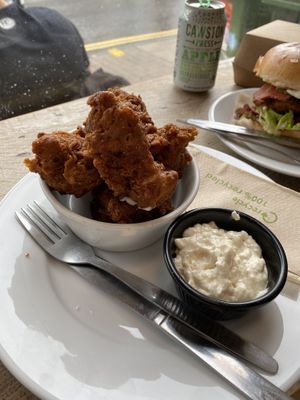 Cauliflower Wings  at Cafe Kino in Bristol