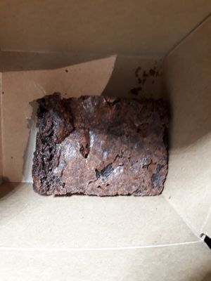 Brownie at Cafe Kino in Bristol