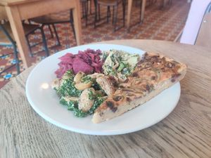 New salads  #Veganuary at Cafe Kino in Bristol