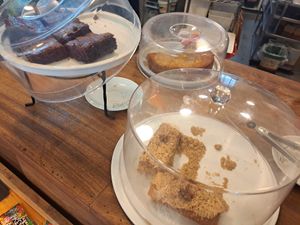 Cakes of the day at Cafe Kino in Bristol