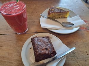 We had to try the dessert of course at Cafe Kino in Bristol