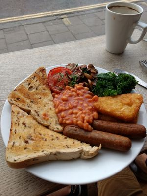 Breakfast at Cafe Kino in Bristol