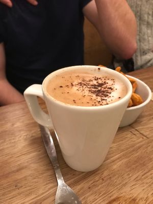 Oat mocha at Cafe Kino in Bristol