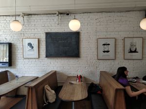 Inside at Cafe Kino in Bristol