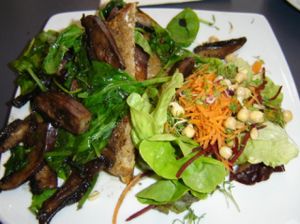 Mushrooms on toast at Cafe Kino in Bristol