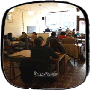 This is the inside of the new Cafe Kino building, the previous photos on here are of the old place. at Cafe Kino in Bristol