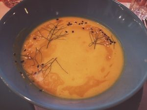 delicious soups at Dobre Bistro in Kosice