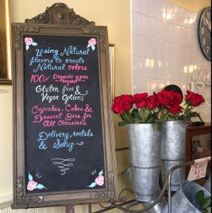 vegan options  at Buttercup Cakes & Farmhouse Frosting in Santa Cruz