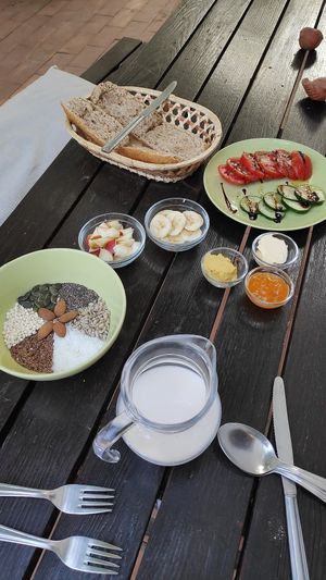 Desayuno mixto at Finca Vegana in Zahara De La Sierra