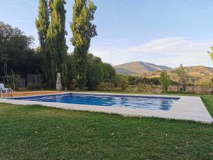 Swimming pool at Finca Vegana in Zahara De La Sierra