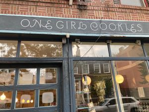 Front at One Girls Cookies in Brooklyn