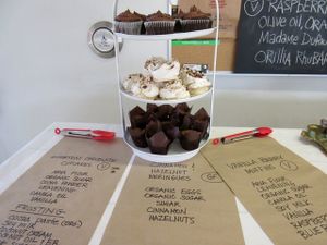 Tower of treats  at Homebaked  in Orillia