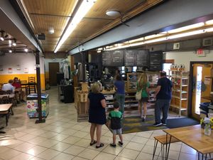 cafe at Swamp Rabbit Cafe in Greenville