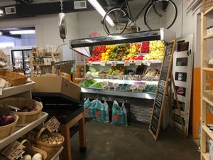 produce  at Swamp Rabbit Cafe in Greenville