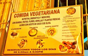 This board is at the main avenue, Jose Marti, but the entrance is at the other side of the block at Baracoando in Baracoa