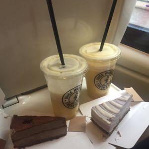 pina colada juice  at Juice Warrior in Edinburgh