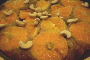 Orange cake at Mapache Cafe & Bakery in Varna