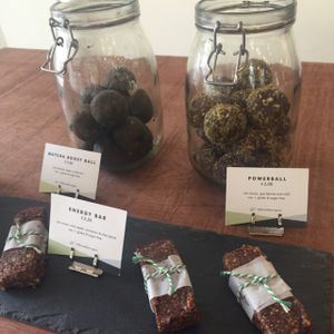 raw treats selections  at The Cold Pressed Juicery - Herengracht in Amsterdam