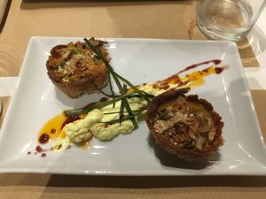 Mini Quiches at Nomit in Valencia